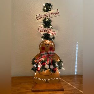 Gingerbread Decorative Sign